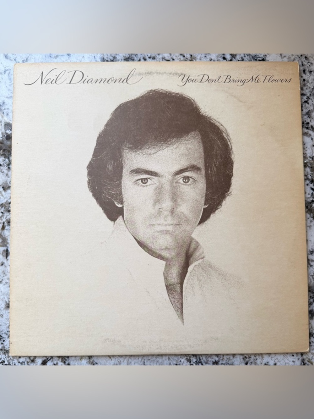 Neil Diamond _You Don’t Bring Me Flowers_Vinyl LP Record_Original 1978 Pressing